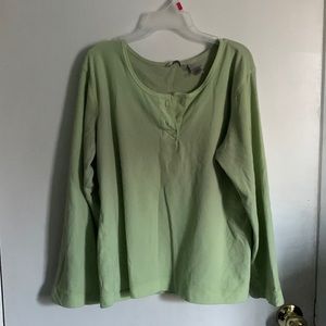 Green long sleeve